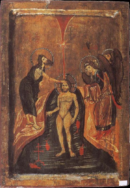 The Baptism of Christ, unknow artist